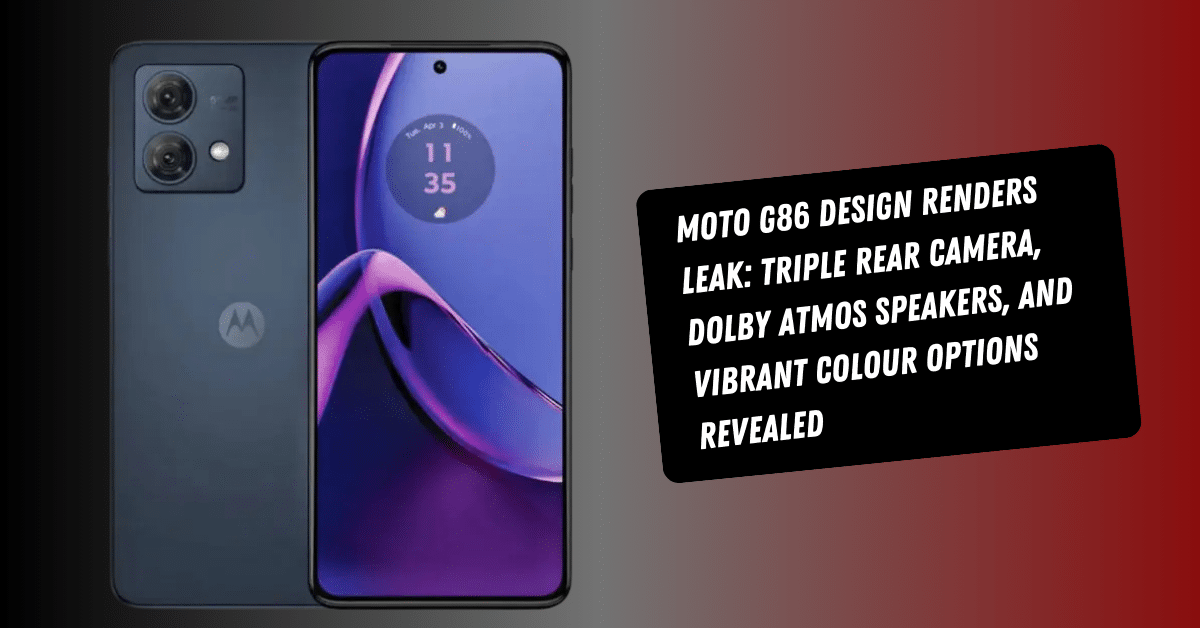 The highly anticipated Moto G86 is making headlines as newly leaked design renders have surfaced online, hinting at a premium aesthetic and powerful features.